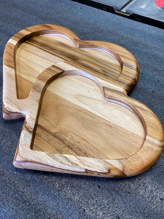 Heart Platter Template