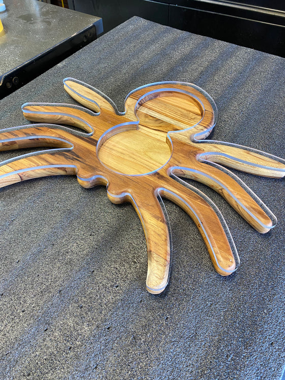 Holiday Spider Platter Template
