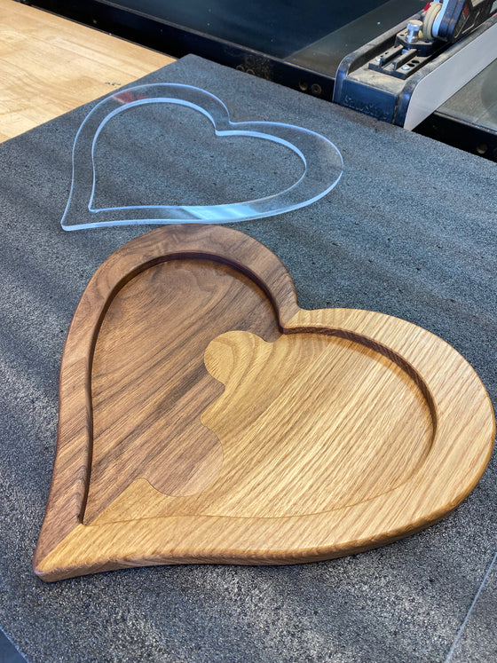 Two Hearts Together Template