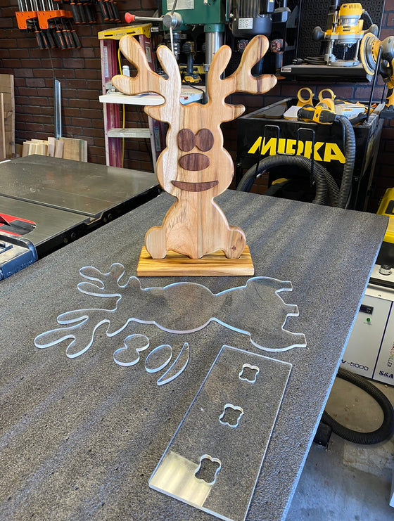 Reindeer Home Decor Template