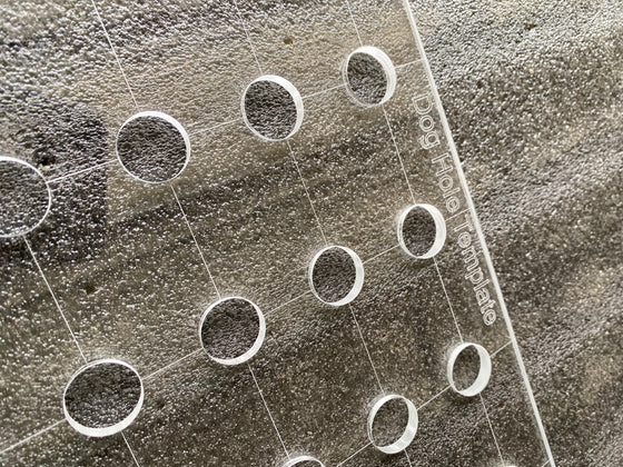 Dog Hole Tool Template