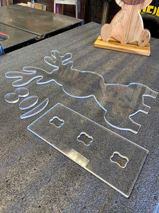 Reindeer Home Decor Template