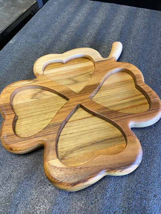 The Shamrock Platter Template
