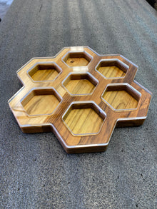  Honeycomb Platter Template