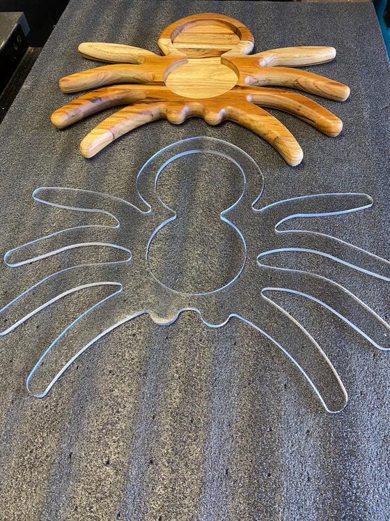 Holiday Spider Platter Template