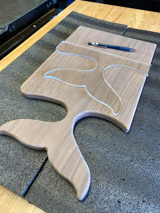 Whales Tail Template