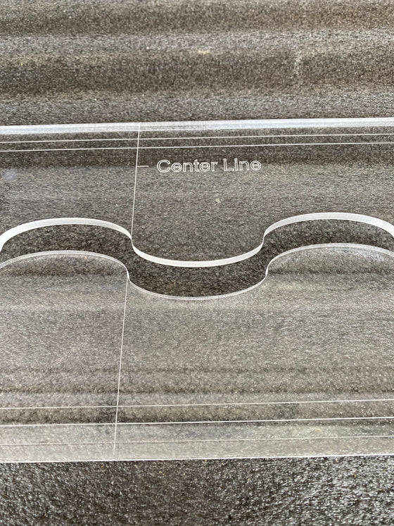 Drawer Box Swirl Design Template