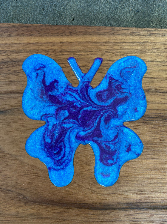Butterfly Inlay Template