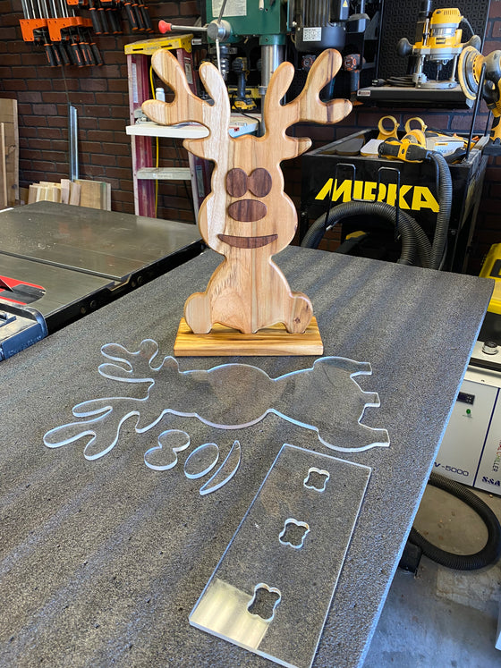 Reindeer Home Decor Template