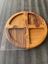 Round Puzzle Platter Template