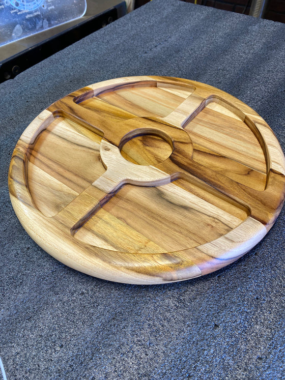 Circle Tray Platter Template