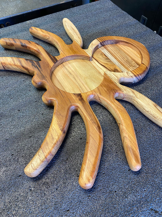 Holiday Spider Platter Template