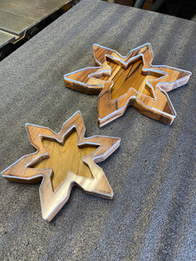  Combo-Snowflake Platter Template