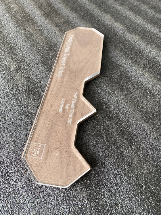 Octagonal Tower Inlay Template