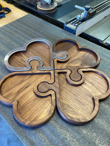  Heart Jigsaw Platter Template