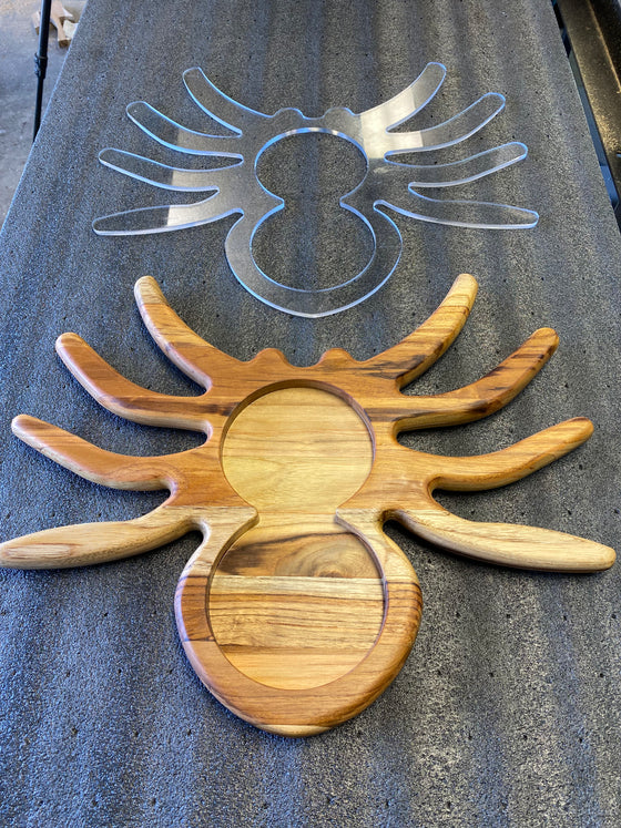 Holiday Spider Platter Template