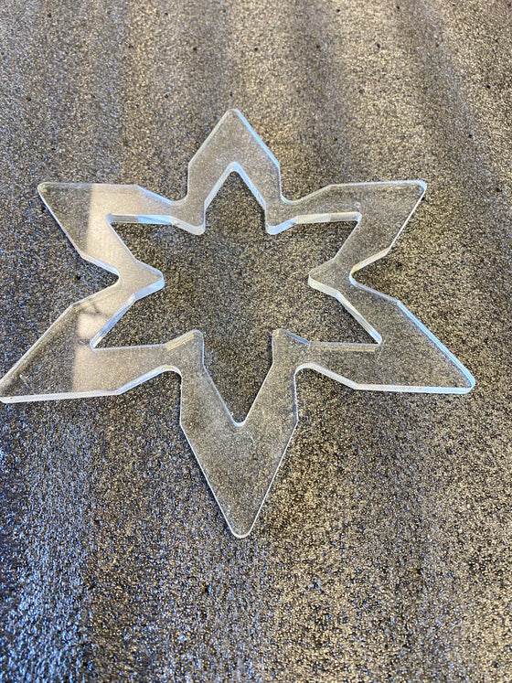 Combo-Snowflake Platter Template