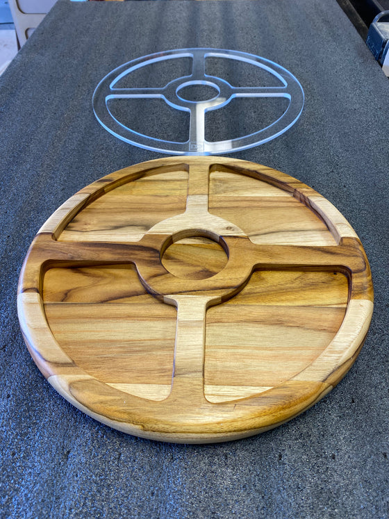 Circle Tray Platter Template