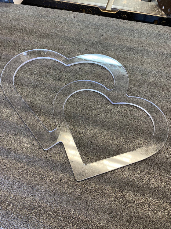 Heart Platter Template