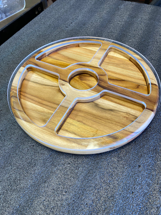 Circle Tray Platter Template
