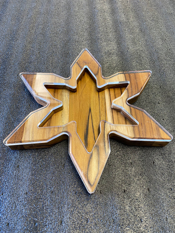 Combo-Snowflake Platter Template