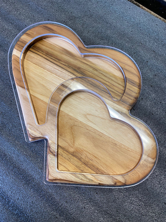 Heart Platter Template