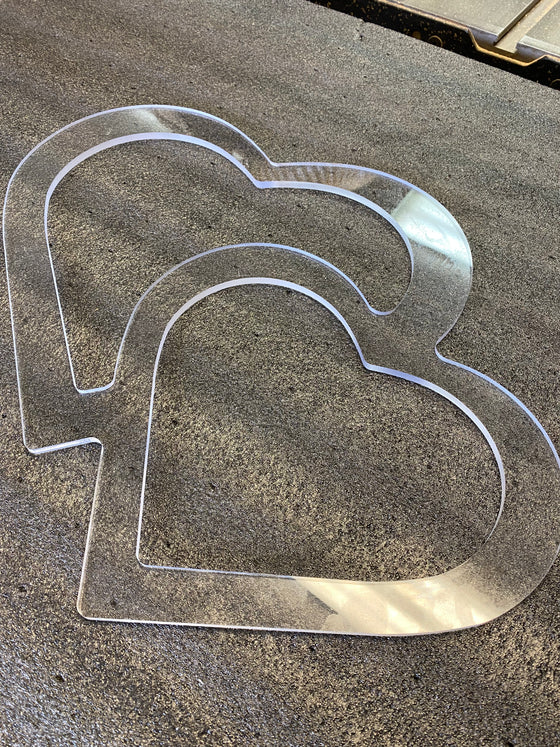 Heart Platter Template