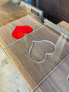Heart Inset Template