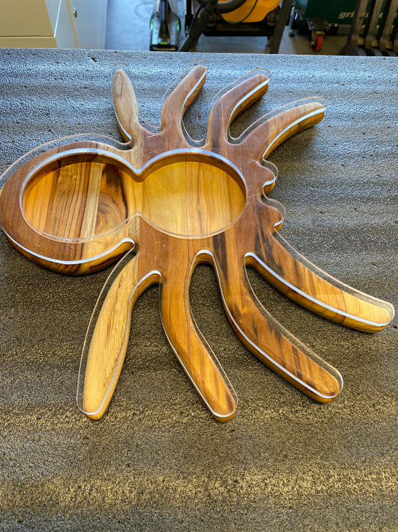 Holiday Spider Platter Template