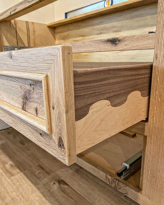Drawer Box Swirl Design Template