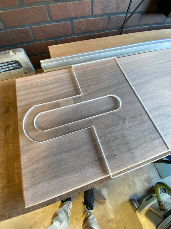 Elongated Handle Template