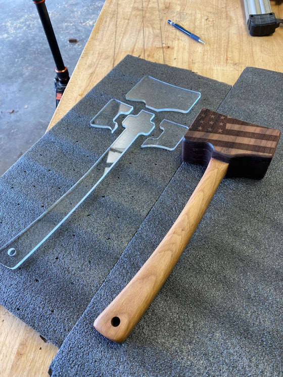 Wooden Mallet Template