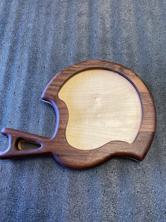 Football Helmet Platter Template